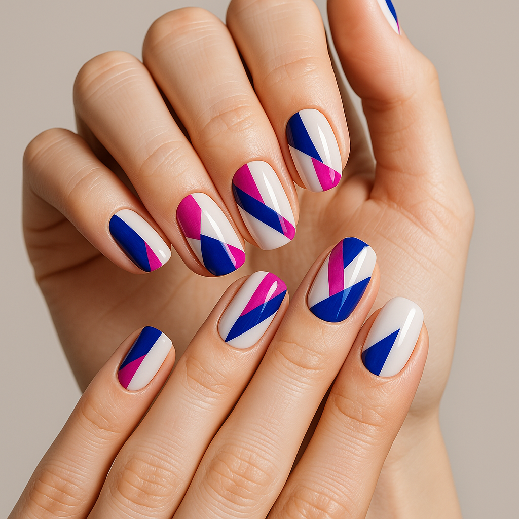 Geometric Pattern Nails