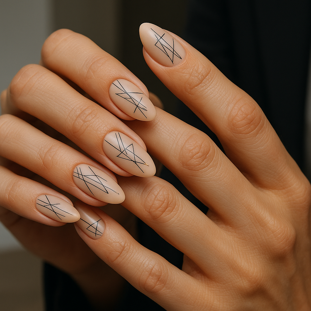 Minimalist Nude Nails